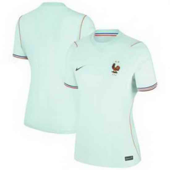 Women 0 Blank France Jersey   4